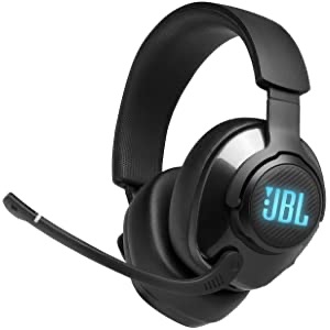无线耳机 JBL Quantum 800 - Wireless Over-Ear Performance Gaming Headset with Active Noise Cancelling and Bluetooth 5.0 - Black: Electronics