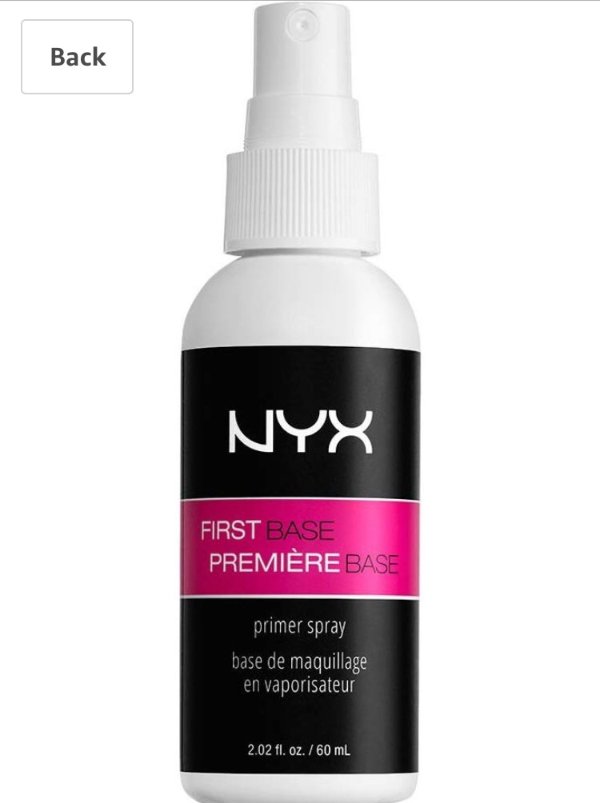 Amazon NYX PROFESSIONAL MAKEUP First Base Primer Spray