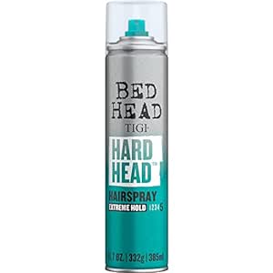 Amazon.com : Bed Head by TIGI Hairspray Extra Hold Hard Head Hair Care Spray for All Hair Types, 11.7 oz : Beauty &amp; Personal Care