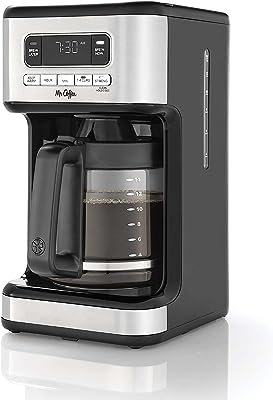 Calphalon Coffee Maker, Programmable Coffee Machine with Glass Carafe, 14 Cups