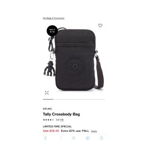 $26.4 Kipling Tally Crossbody Bag & Reviews - Handbags & Accessories - Macy s