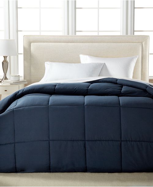 Royal Luxe Lightweight Microfiber Color Down Alternative Twin Comforter, Hypoallergenic Polyester Fiberfill & Reviews - Comforters - Bed & Bath - Macy's