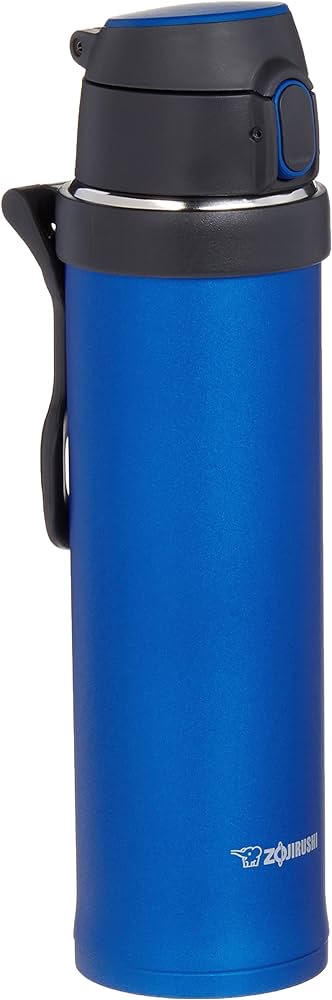 Amazon.com | Zojirushi SM-QHE48AK, Flip-and-Go Stainless Mug, 16-Ounce, Cobalt Blue: Coffee Cups & Mugs 象印保温水壶