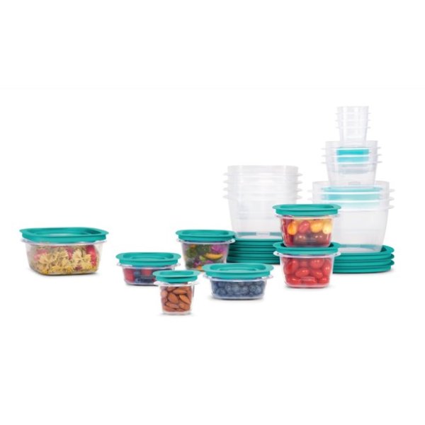 Flex and Seal Food Storage Containers with Easy Find Lids