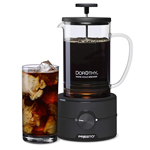 Amazon.com: Presto 02937 Dorothy™ Electric Rapid Cold Brewer - Cold brew at home in 15 minutes - No more waiting 12 to 24 hours. : Everything Else