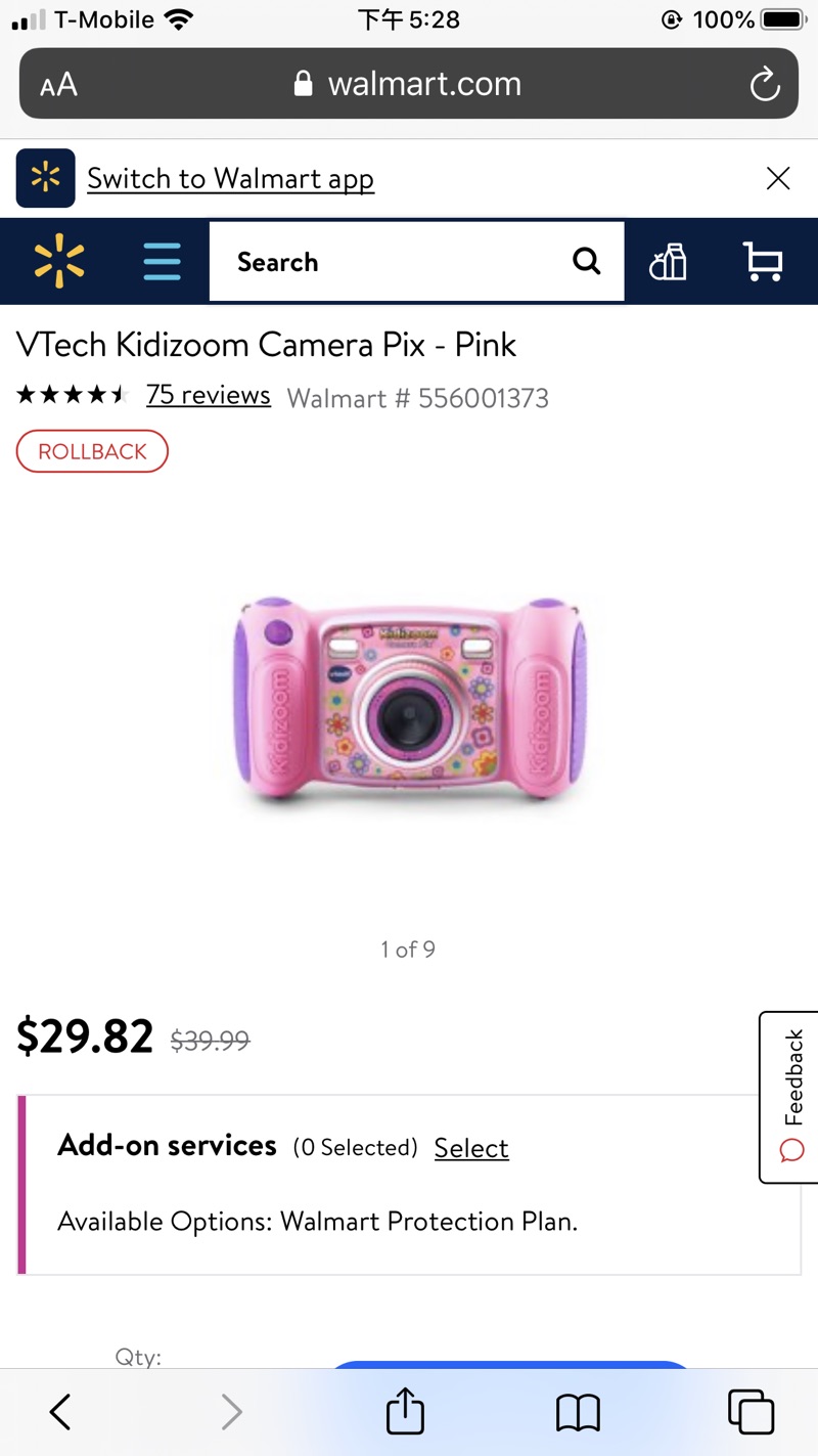 VTech 儿童相机