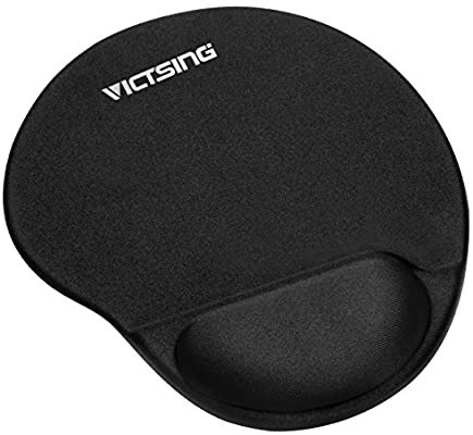 VicTsing Mouse Pad, Ergonomic Mouse Pad with Gel Wrist Rest, Gaming Mouse Pad
