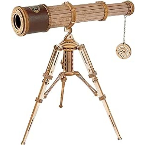 Rowood 3D 复古单筒望远镜拼搭玩具
