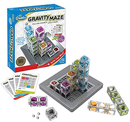 Amazon.com: ThinkFun Gravity Maze Marble Run Logic Game and STEM Toy for Boys and Girls Age 8 and Up – Toy of the Year Award winner: Gateway 重力迷宫玩具