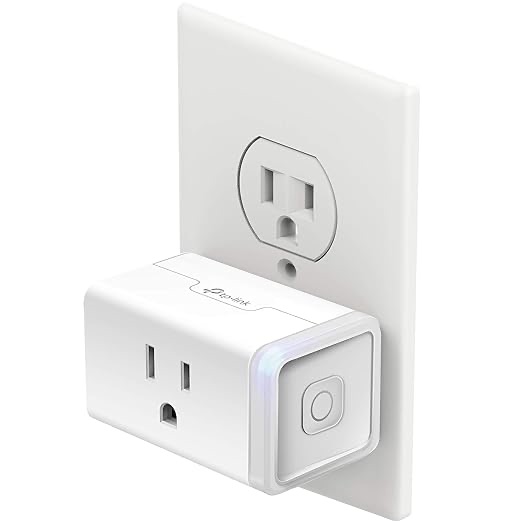 Amazon.com: Kasa Smart Plug Mini with Energy Monitoring, Smart Home Wi-Fi Outlet Works with Alexa, Google Home & IFTTT, Wi-Fi Simple Setup, No Hub Required (KP115), White : Patio, Lawn & Garden