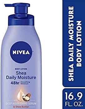 Amazon.com : NIVEA Shea Daily Moisture Body Lotion - 48 Hour Moisture For Dry Skin - 16.9 fl. oz. Pump Bottle : Beauty身体润肤乳