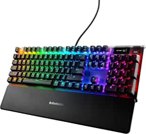 - Apex Pro Wired Gaming Mechanical OmniPoint Adjustable Actuation Switch Keyboard