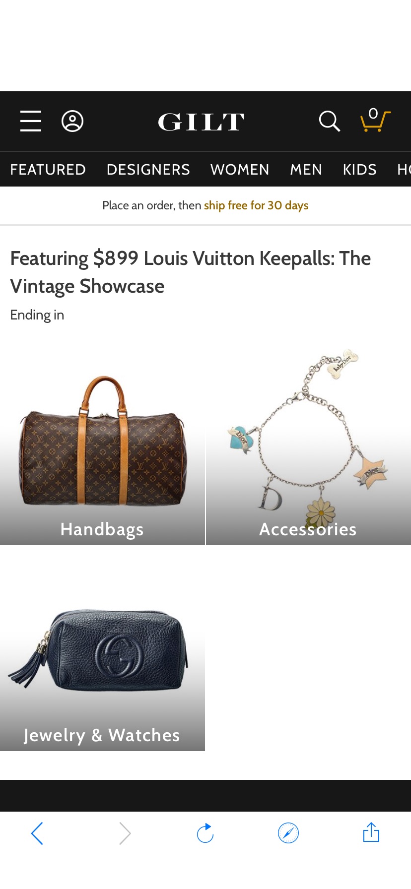 Featuring $899 Louis Vuitton Keepalls: The Vintage Showcase / Gilt热卖