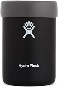 Amazon.com: Hydro Flask Cooler Cup - Beer Seltzer Can Insulator Holder,Alloy Steel ,12 fl oz,Black : Home &amp; Kitchen
