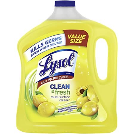 Lysol Clean & Fresh Multi-Surface Cleaner, Lemon & Sunflower, 90 oz