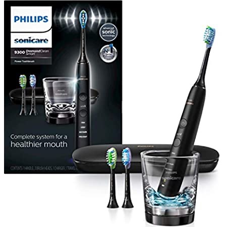 Amazon.com: 飞利浦Philips Sonicare HX9690/05 ExpertClean 7500 Bluetooth Rechargeable Electric Toothbrush, Black: Beauty