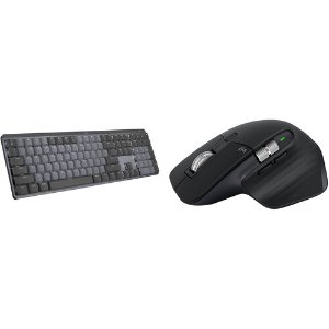 Logitech MX Mechanical Wireless Keyboard & MX Master 3S Mouse Set