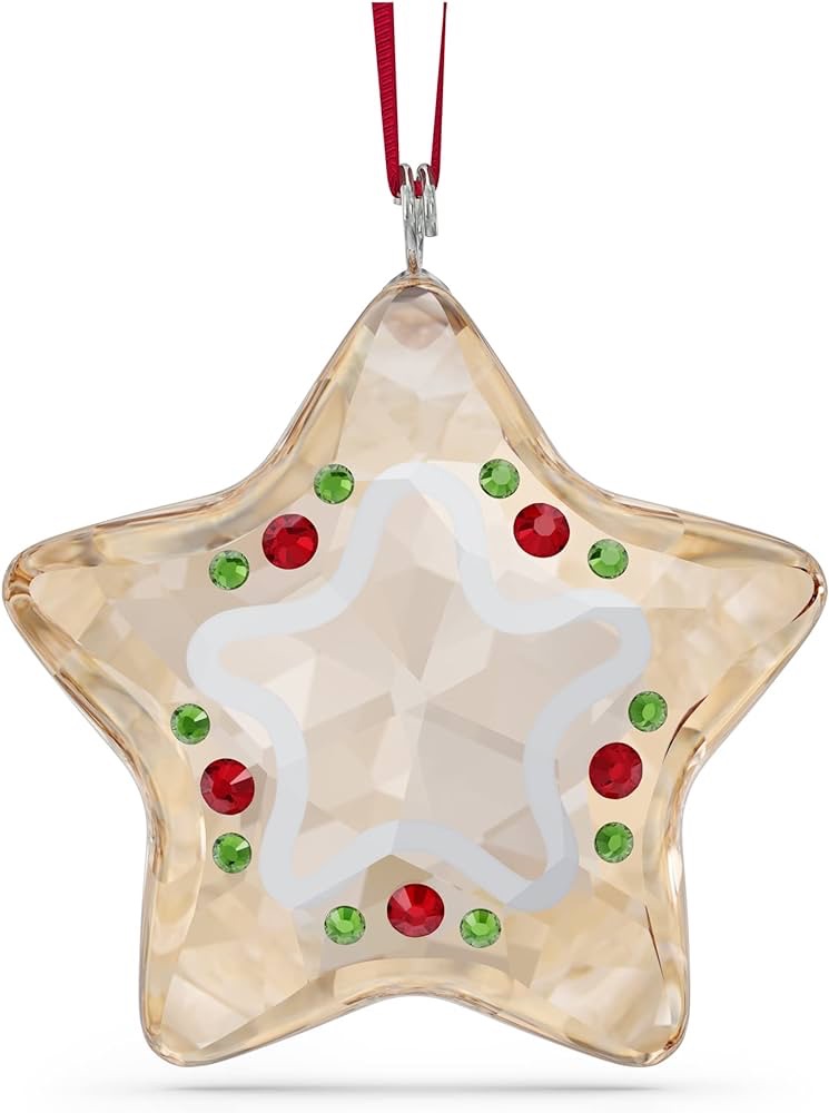 Amazon.com: Swarovski Holiday Cheers Gingerbread Star Ornament : Everything Else