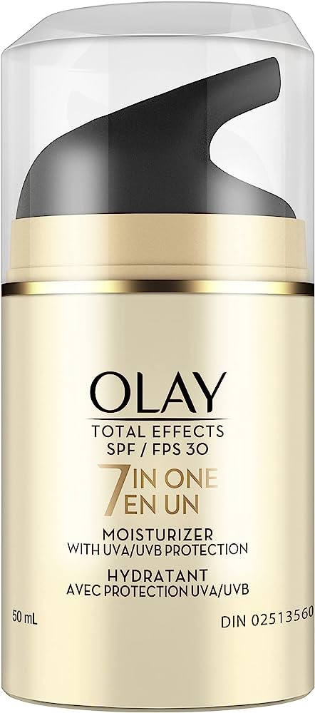Amazon.com: Facial Moisturizing Lotion SPF 30 by Olay Total Effects for Dry Skin, 7 Benefits including Minimize Pores, Anti-Aging, 1.7 oz : Beauty & Personal Care