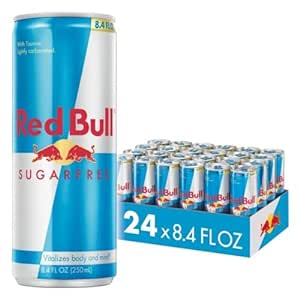 Amazon.com : Red Bull Sugar Free Energy Drink, 8.4 Fl Oz, 24 Cans : Everything Else