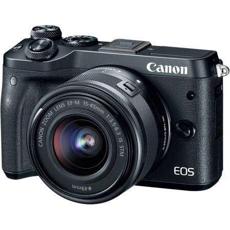 EOS M6 APS-C 无反相机 + 15-45mm 镜头