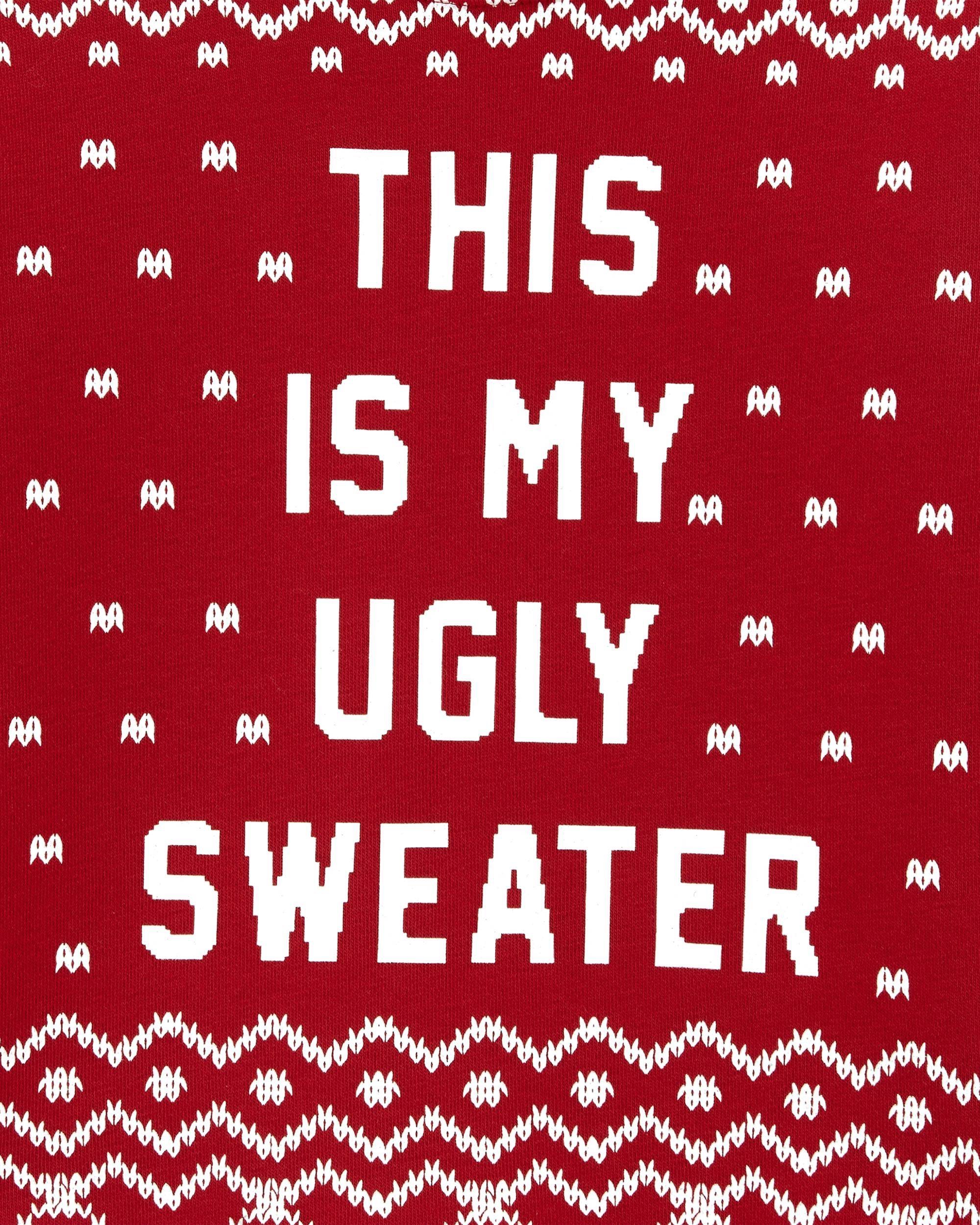 Ugly Christmas Crew Neck Sweatshirt 圣诞款毛衣| carters.com