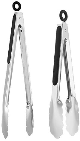 Beyonday Stainless Steel Tong 9" 12" Set of 2