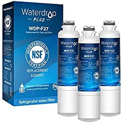 Waterdrop Plus DA29-00020B NSF 401&53&42 Certified Refrigerator Water Filter, Replacement for Samsung DA29-00020B, DA29-00020A, HAF-CIN/EXP, DA29-00020B-1