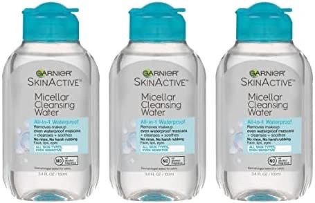 SkinActive Micellar Cleansing Water, All-in-1 Waterproof Makeup Remover and Facial Cleanser