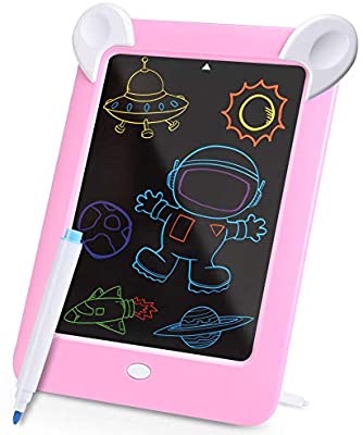 10inch写字板LCD Writing Tablet, Kids 3D LED Luminous Magic Drawing Pad