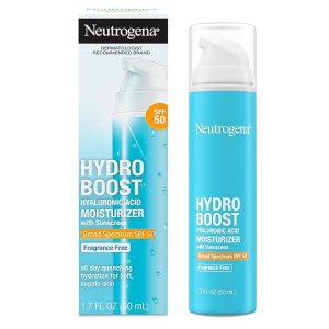 Neutrogena Hydro Boost Hyaluronic Acid Facial Moisturizer with Broad Spectrum SPF 50