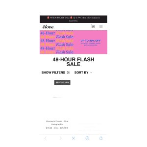 $0 48-Hour Flash Sale – Tagged gender_women – Clove 低至7折