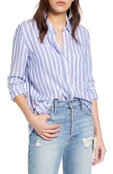 Rails Charli Shirt | Nordstrom 条纹休闲衬衫
