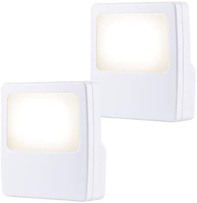 Amazon.com: GE White Always-On LED Night Light, 2 Piece, Plug-In, Compact, Soft Glow, UL-Listed, Ideal for Bedroom, Nursery, Bathroom, Hallway, 11311, 2 Piece : Tools & Home Improvement