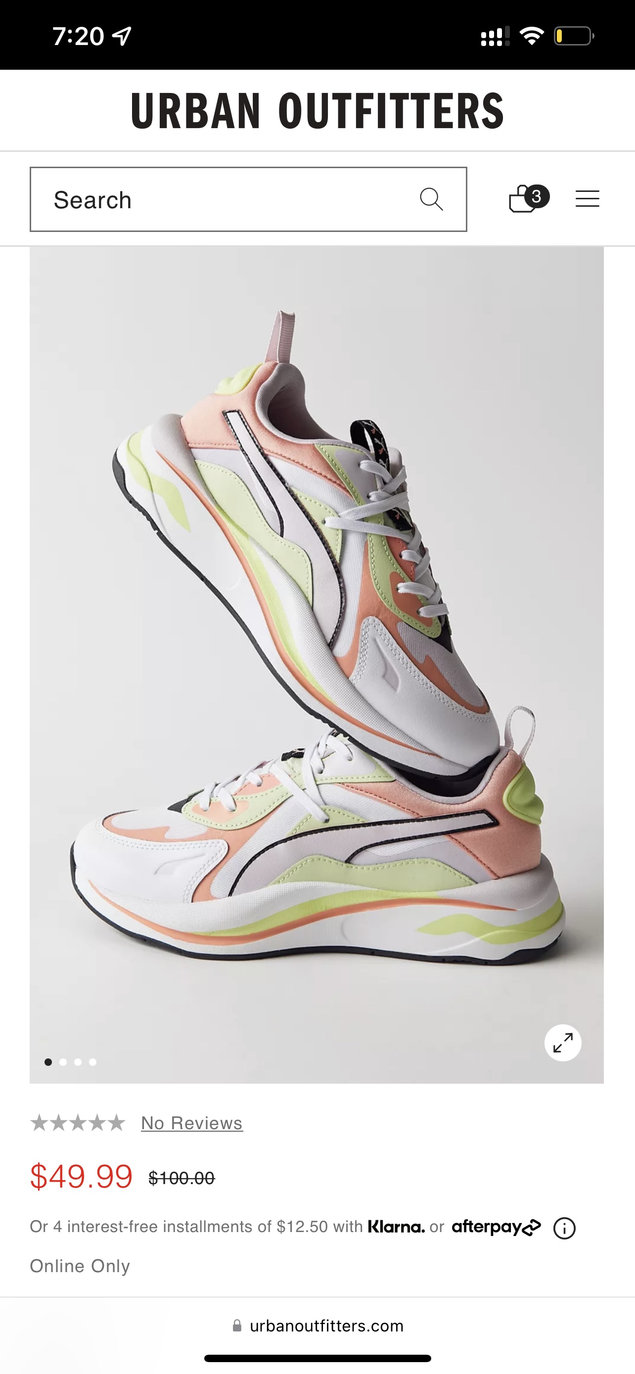 Puma RS-Curve Mismatch Women’s Sneaker | Urban Outfitters