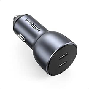 UGREEN 40W PPS Aluminum Alloy iPhone Fast Car Charger