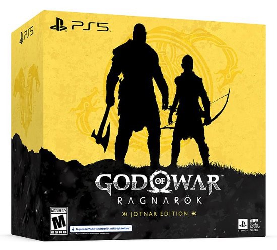 God of War Ragnarök Jötnar Edition PlayStation 4, PlayStation 5 战神诸神黄昏收藏版和巨人版