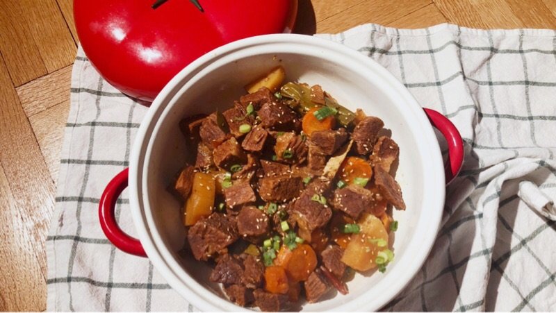 instant pot 菜谱三：啤酒土豆胡萝卜炖牛肉