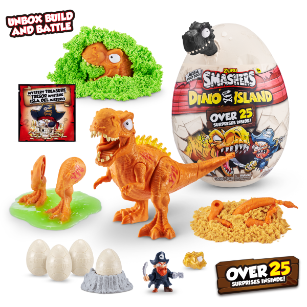 Smashers Dino Island Mega Egg Novelty Toy by ZURU