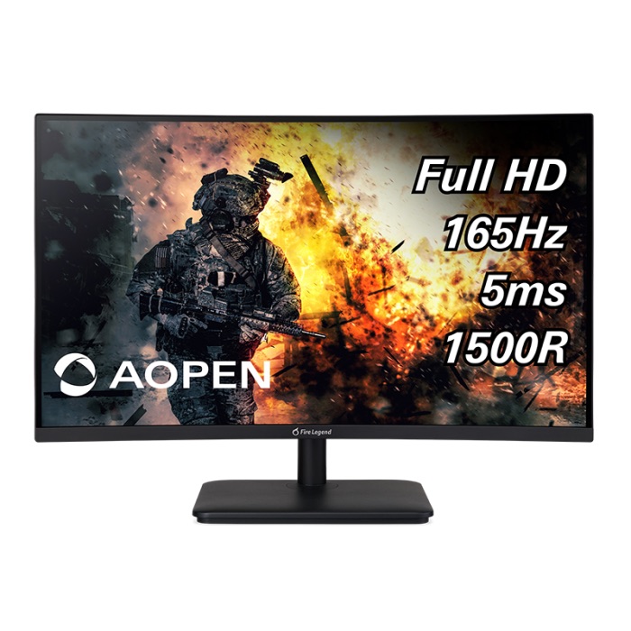 27" Acer AOPEN HC5 游戏曲屏显示器 1080p 144Hz Freesync