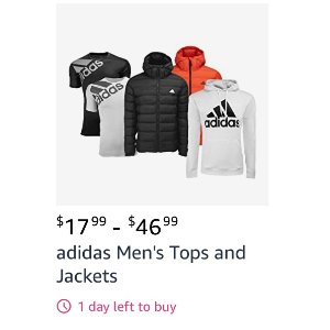 adidas Men's Tops and Jackets