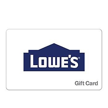 Lowe's 价值$25礼卡3张