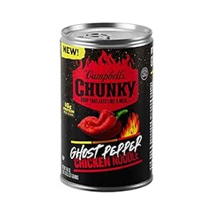  Chunky Soup, Ghost Pepper Chicken Noodle Soup, 18.6 oz