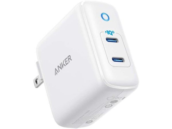 Anker 36W 2-Port PIQ 3.0, PowerPort III Duo Type C Foldable Fast Charger