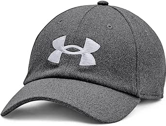 Under Armour Men&#39;s Blitzing Adjustable Hat , Pitch Gray (012)/Mod Gray , One Size Fits Most at Amazon Men’s Clothing store