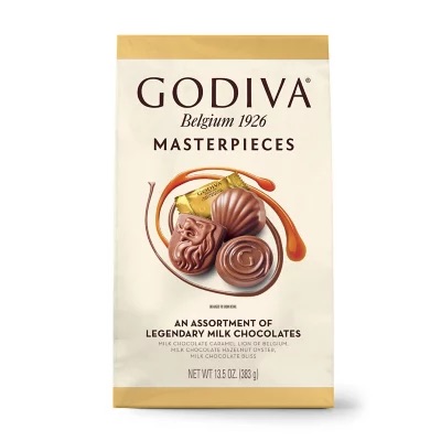 Godiva Masterpieces Assorted Milk Chocolate (14.9 oz.) - Sam's Club