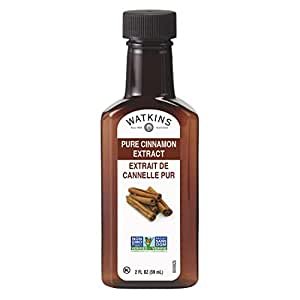 Watkins Pure Cinnamon Extract, Non-GMO, Kosher, 2 oz. Bottle, 1-Pack