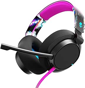 Amazon.com: Skullcandy SLYR Pro Multi-Platform Over-Ear Wired Gaming Headset, Enhanced Sound Perception, AI Microphone, Works with Xbox Playstation and PC - Black Digi-Hype : Video Games