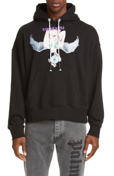 Palm Angels Angel Hooded Sweatshirt | Nordstrom 棕榈天使 卫衣