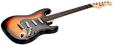 Amazon.com: Monoprice Cali Classic Electric Guitar - Sunburst, 6 Strings, Double-Cutaway Solid Body, Right Handed, SSS Pickups, Full-Range Tone, With Gig Bag 
